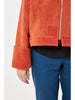 Faux Suede Jacket with Borg Lining-jacket-Leggsington