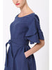 Chloe Dress- Navy-Dress-Leggsington