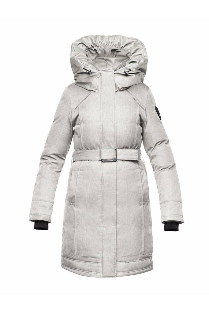 Nobis - Astrid Parka - Light Gray-Outerwear-Leggsington