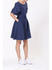 Chloe Dress- Navy-Dress-Leggsington