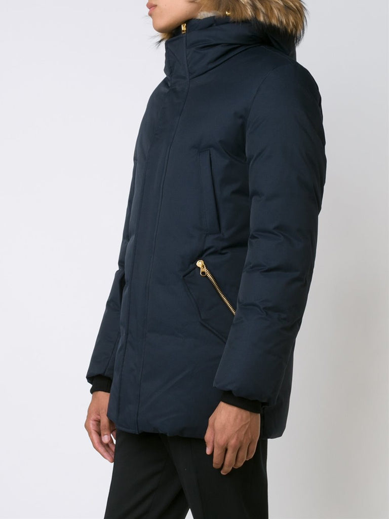 Mackage Men - Edward Down Jacket - Navy Blue-Outerwear-Leggsington