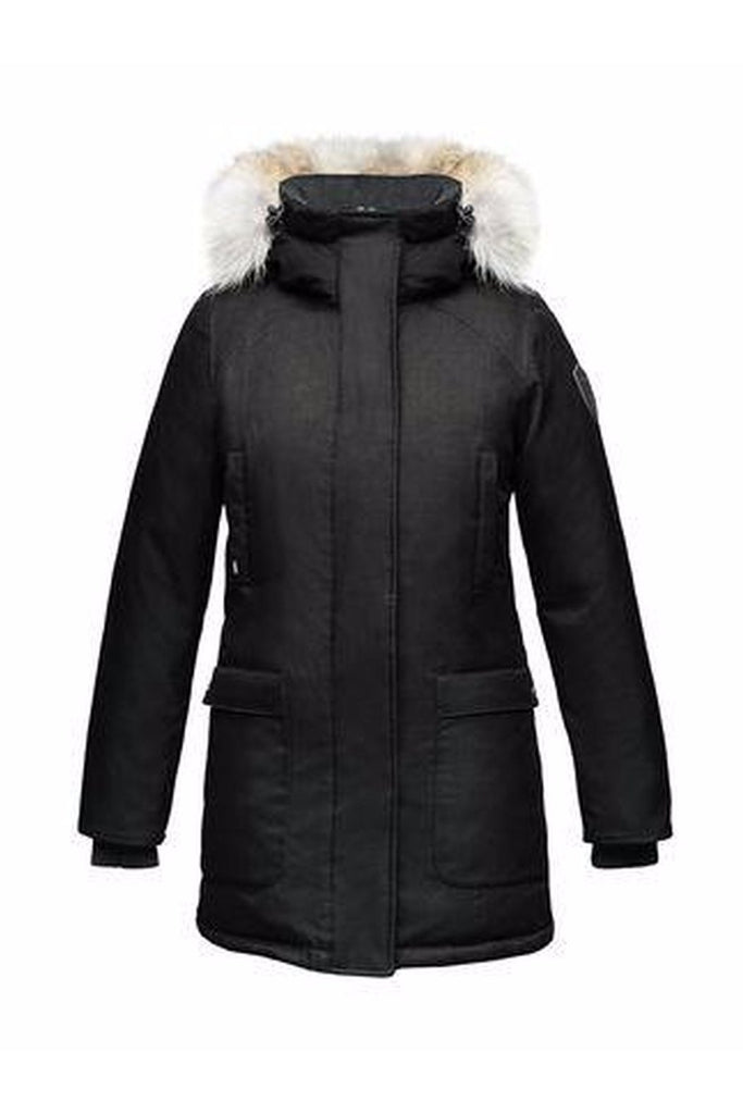 Nobis - Carla Parka - Black-Outerwear-Leggsington