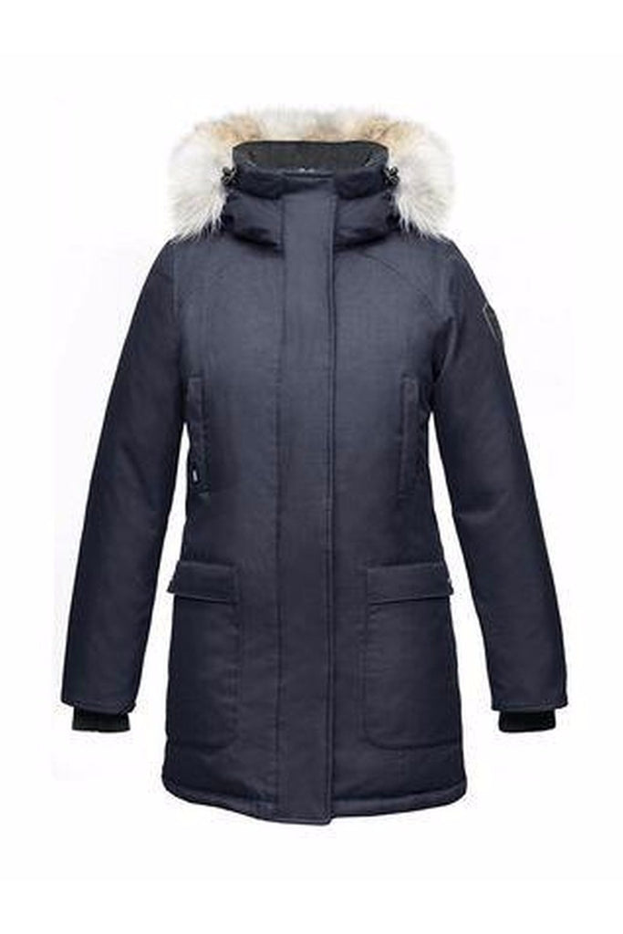 Nobis - Carla Parka - Navy-Outerwear-Leggsington