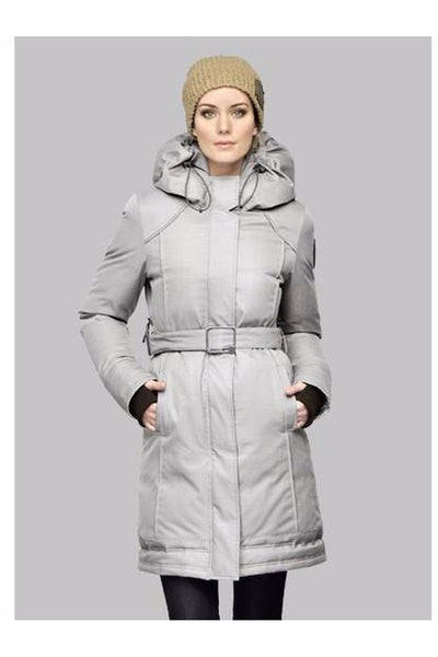 Nobis Astrid Parka Light Gray