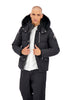 Moose Knuckles Mens 3Q Jacket Black with Black Fox Fur