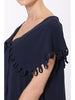 Taylor Blouse- Navy-Top-Leggsington