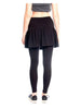 Rosie Workout Skirt (with leggings attached) - Gray-Skirt-Leggsington