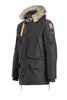 Parajumpers Men - Kodiak Masterpiece Parka Jacket - Anthracite-Outerwear-Leggsington