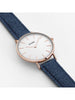 Cluse Watches - La Bohème - Rose Gold White/Blue Denim-Accessories-Leggsington